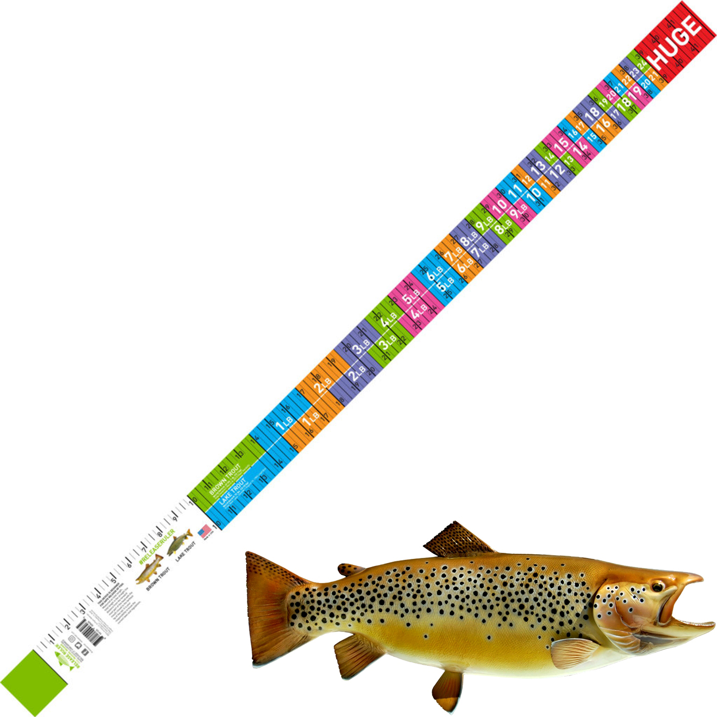 Brown & Lake Trout Release Ruler – Release Ruler