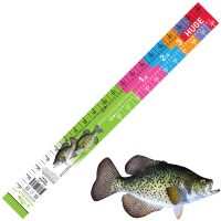 crappie decal ruler